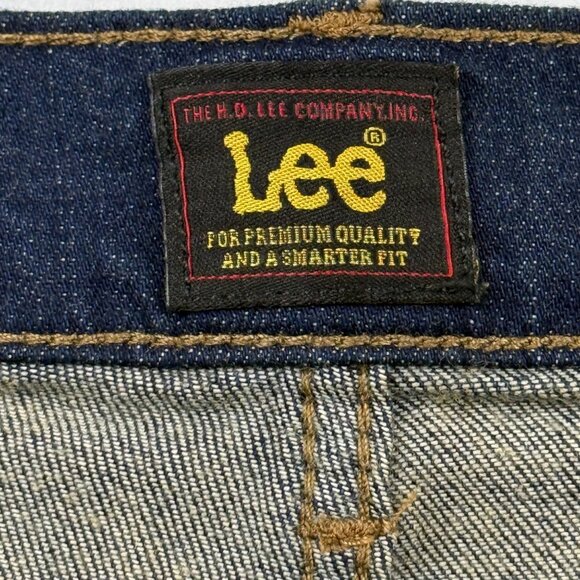 Lee Men's Berkley Stretch Regular Fit Blue Denim Shorts Size 32 Inseam 10" NWT - Picture 7 of 11
